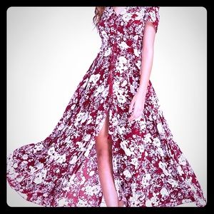Flowy Flower Maxi